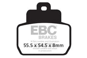 Ebc Sfa-hh Sintered Brake Pads For Scooters - Rear