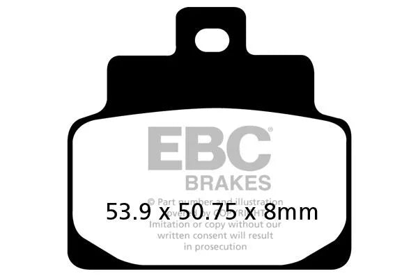 Ebc Sfac Carbon Scooter Brake Pads