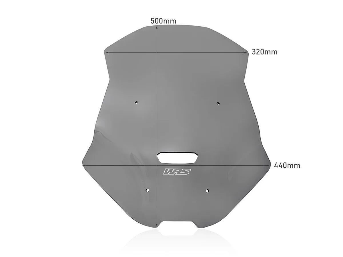 Wrs Windscreen For Scooter - Smoke