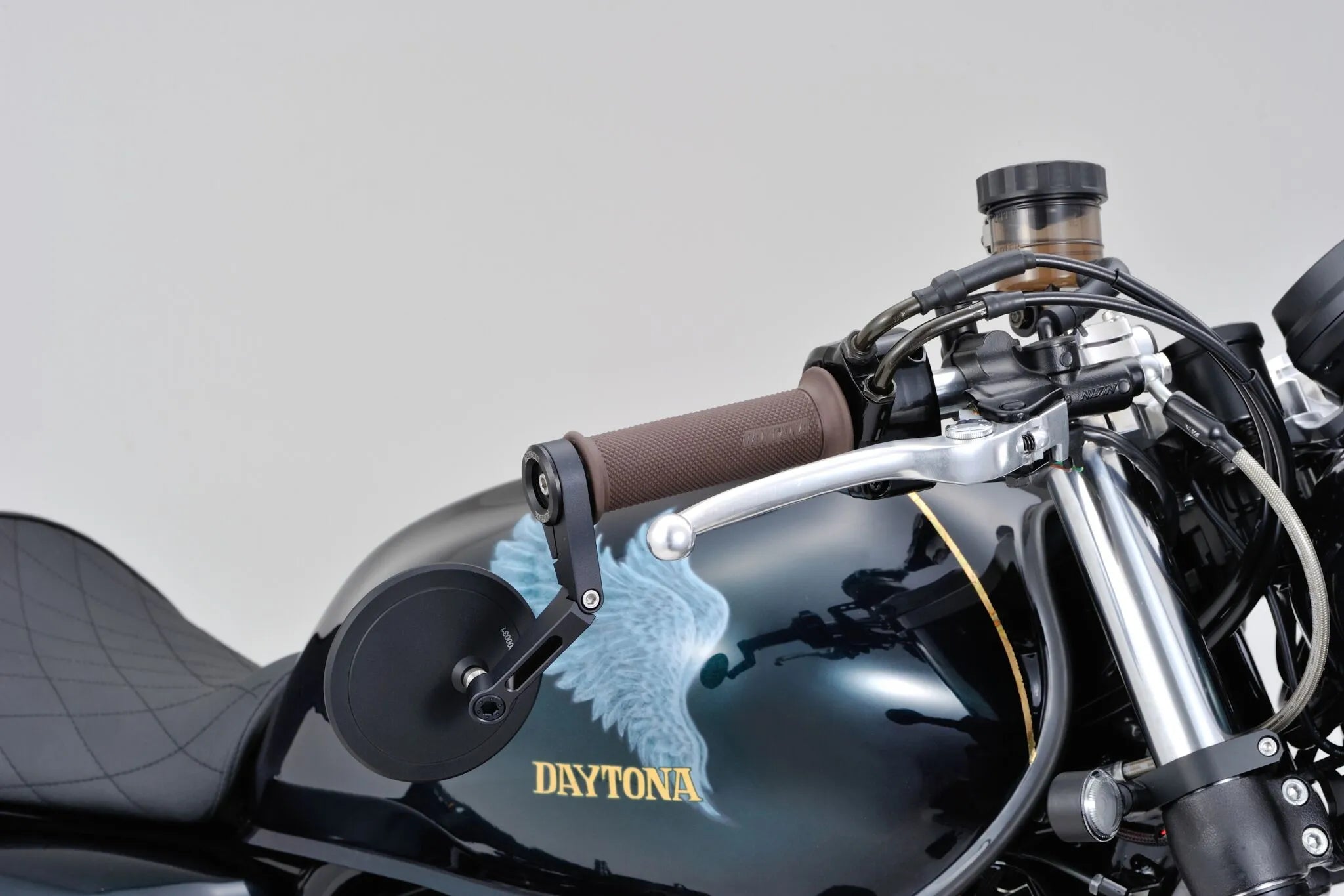 Daytona Bar End Mirror - Universal Motorcycle Mirror