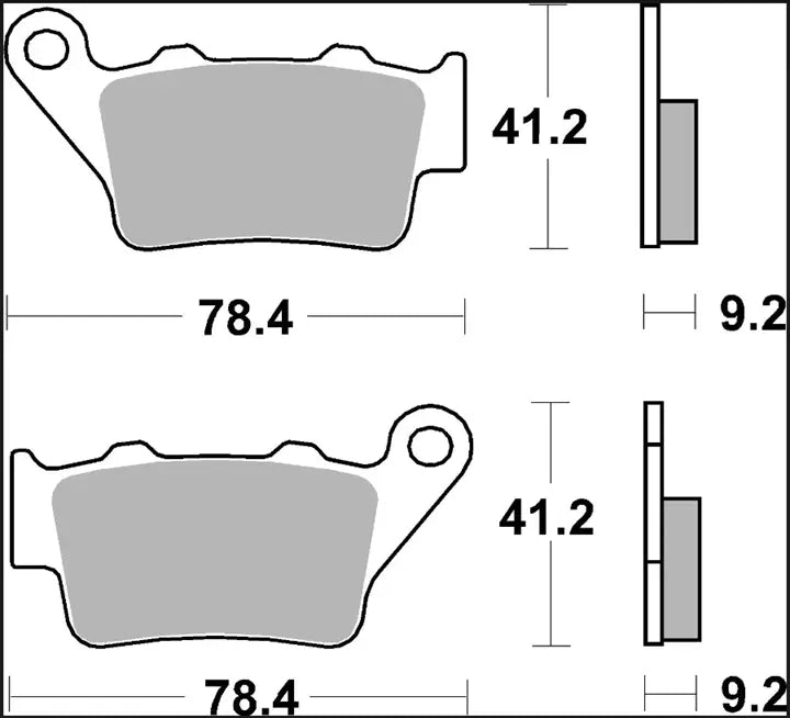Brembo Sd Offroad Prime Line Sintered Brake Pads