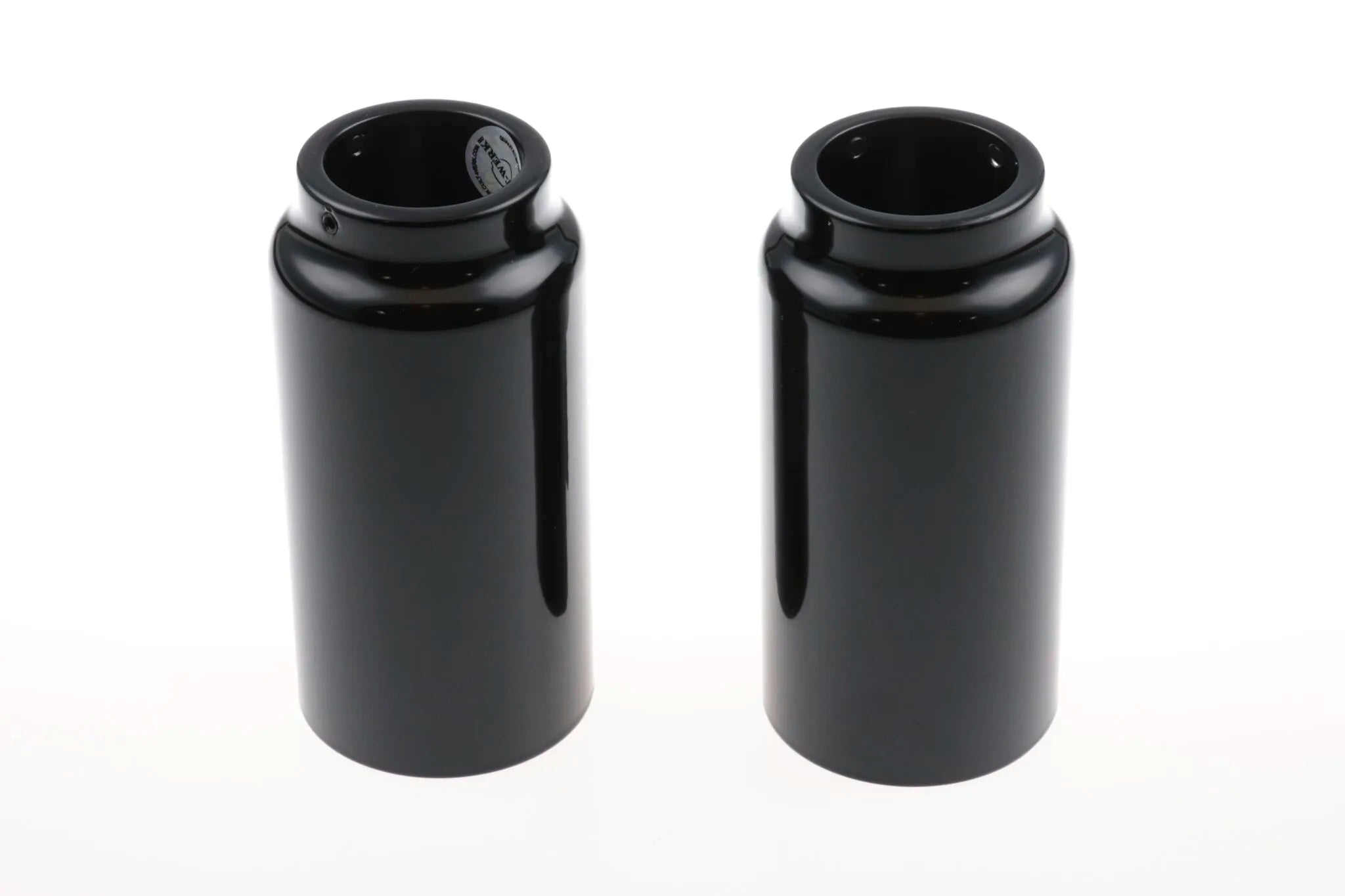Cult Werk Fork Covers - Gloss Black Aluminum