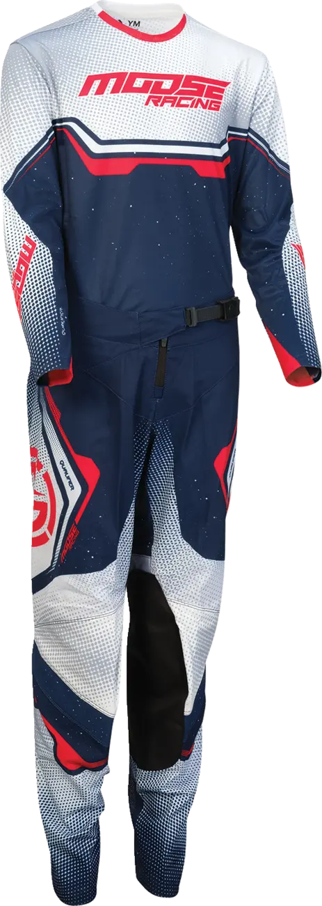 Moose Offroad Youth Qualifier Jersey - Blue/Red/White