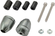 Daytona Bullet Handlebar Ends - Gun Metal