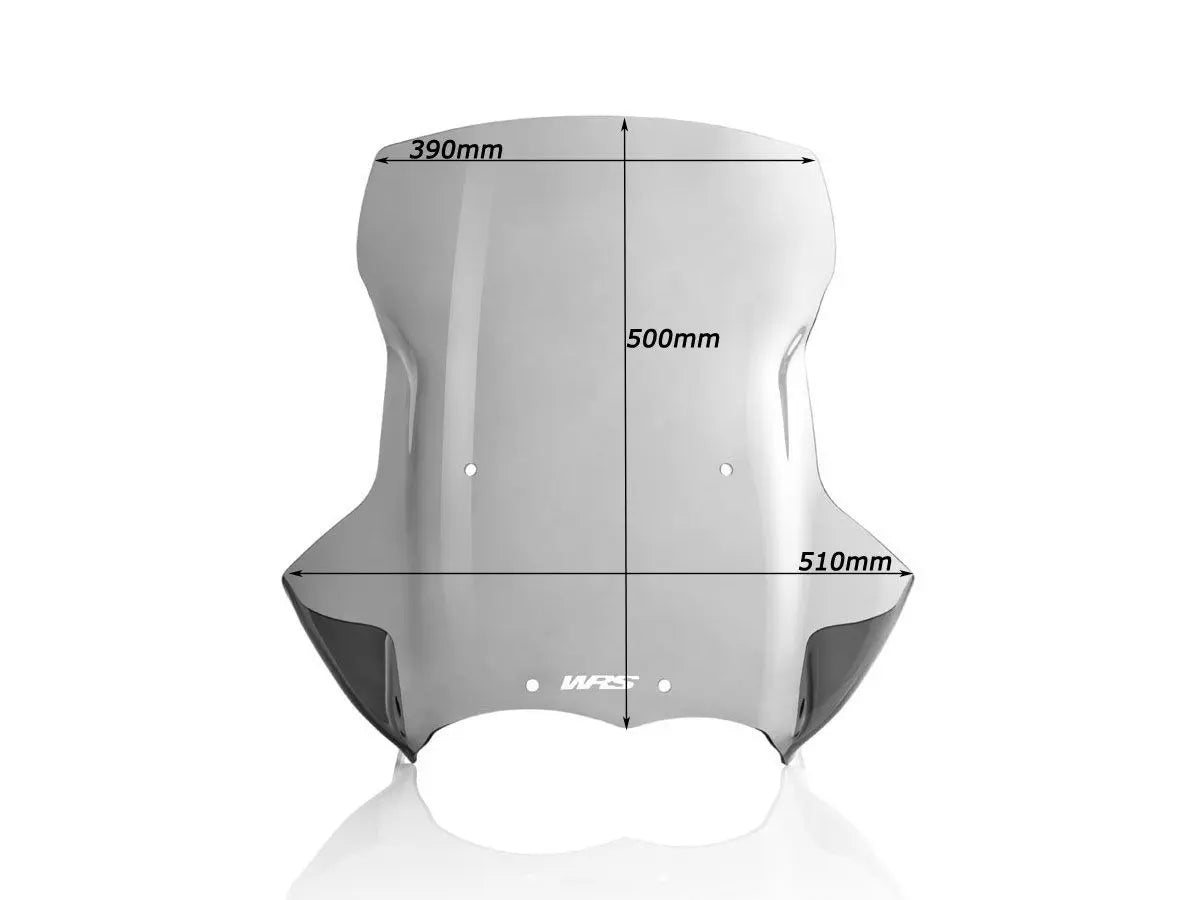 Wrs Windscreen Caponord R1200gs/adventure - Smoke