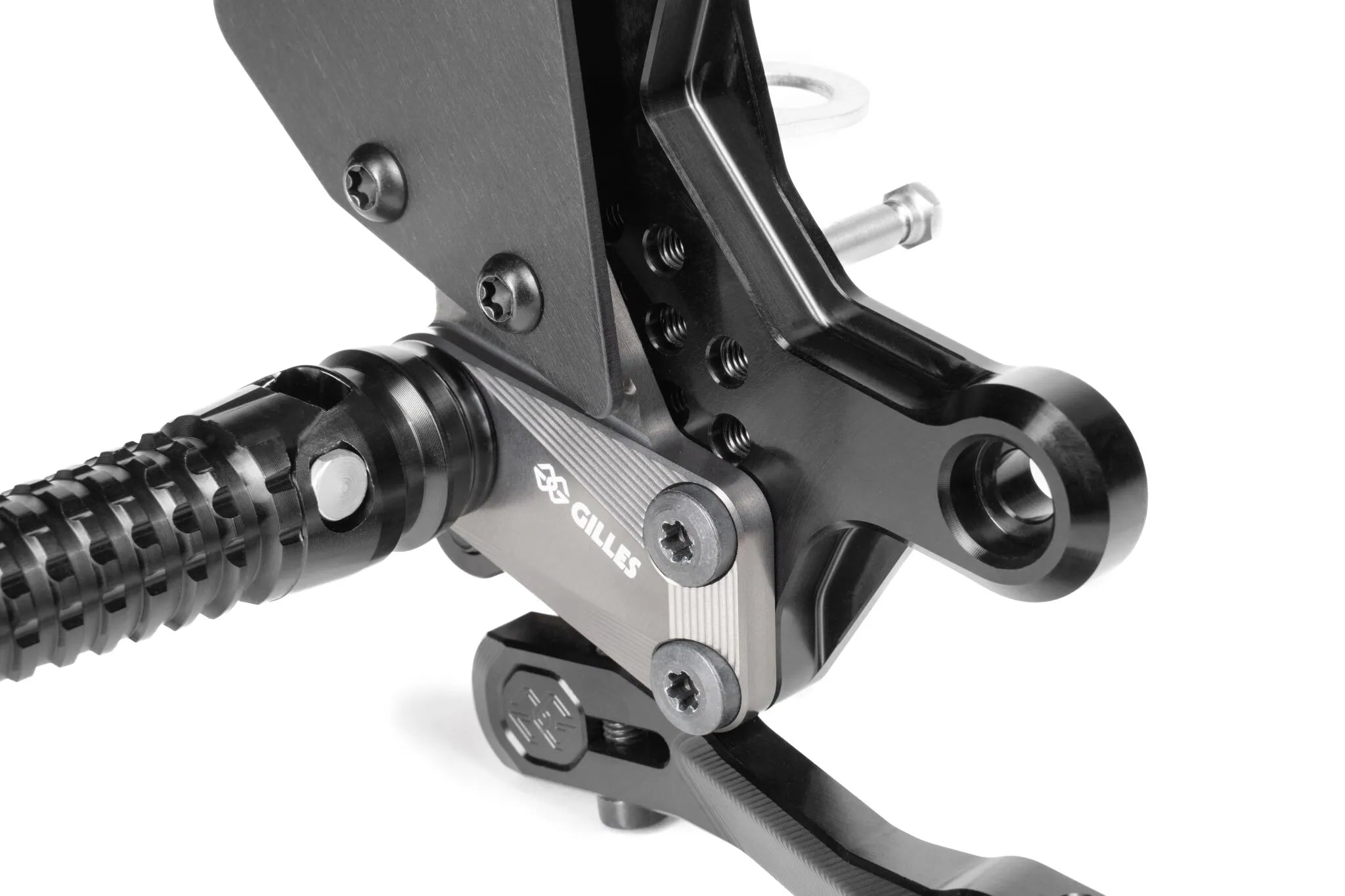 Gilles Tooling As31gt3 Adjustable Rearset - Black