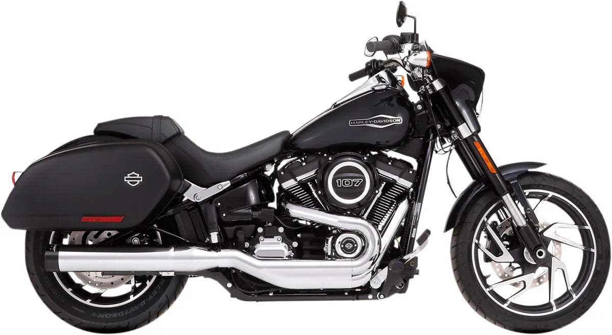 Rinehart Racing 4" Slip-on Muffler For Softail Sport Glide