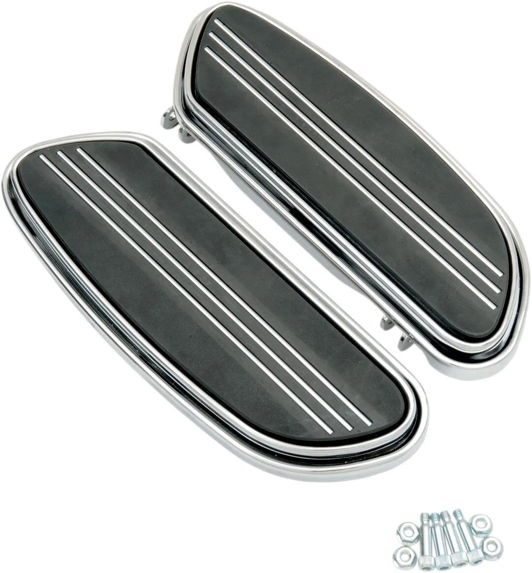 Drag Specialties Sweeper Driver Floorboards