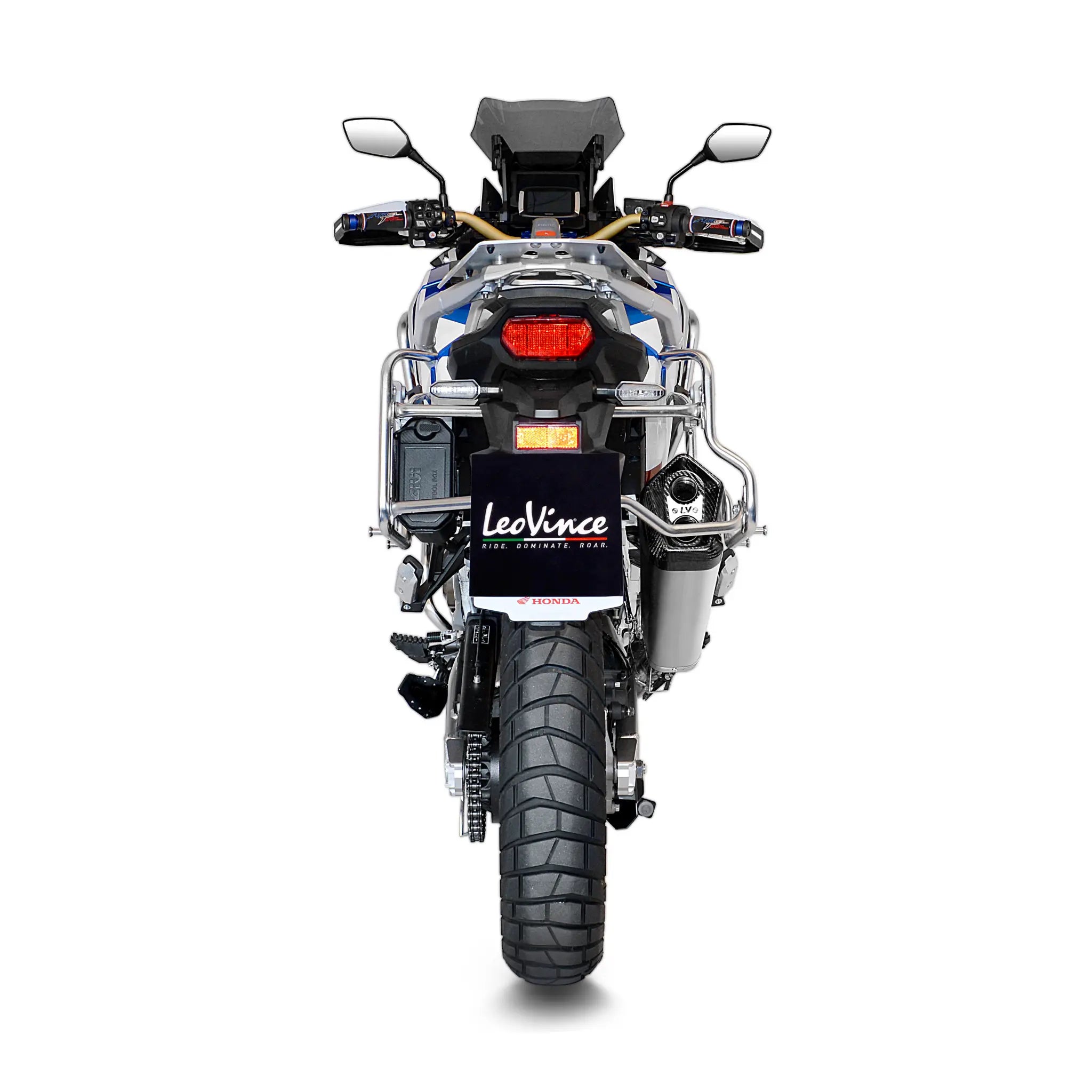 Leovince Lv-12 Stainless Steel Slip-on Muffler - ECE Street Legal Approved