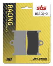 Sbs Ds Racing Dual Sintered Brake Pads - Front