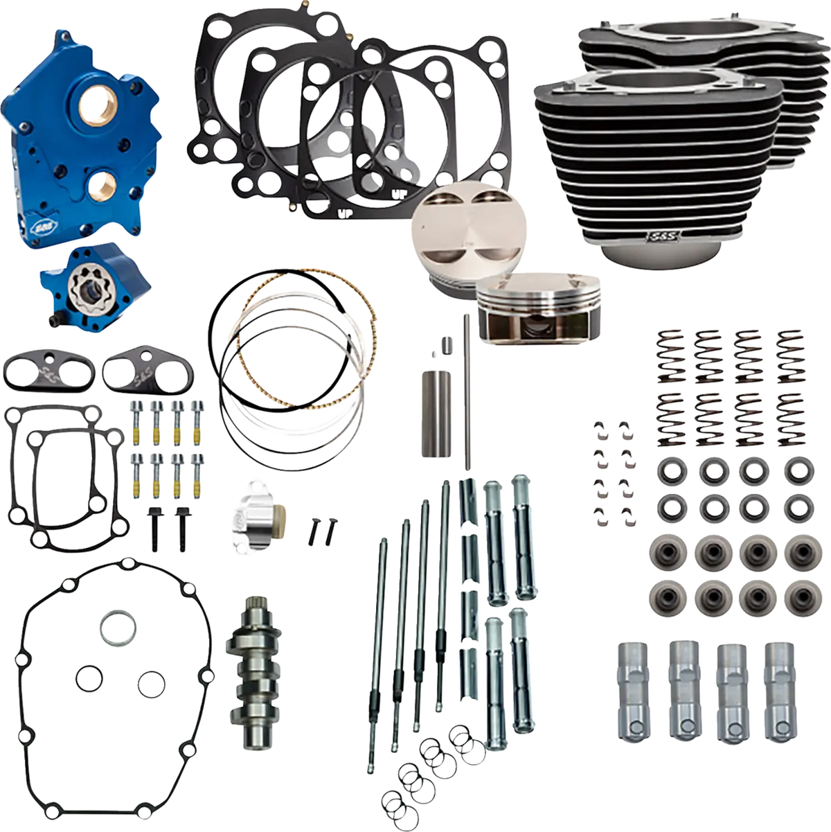 S&S Cycle 124" Power Package Engine Upgrade Kit for VVT Models