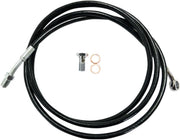 La Choppers Clutch Line Cable - Black Vinyl Hydraulic