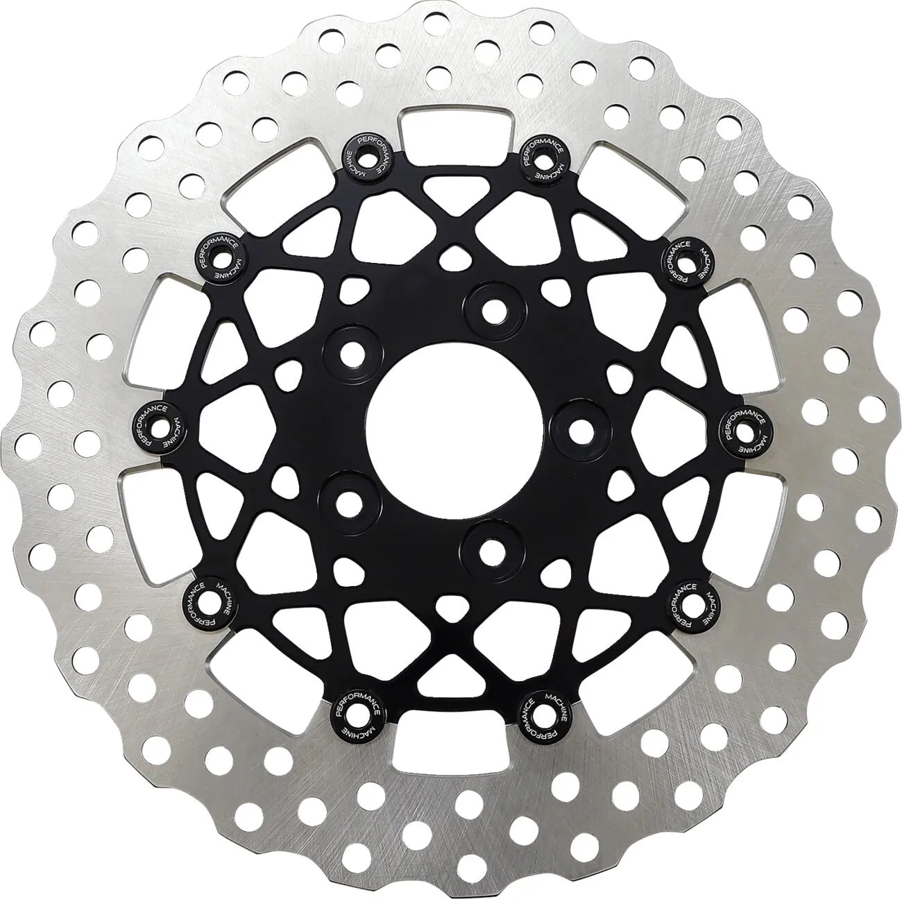 Performance Machine Two-piece Brake Rotor For Pm Wheels - Front