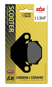 Sbs Hf Street Ceramic Organic Brake Pads Set - Front & Rear
