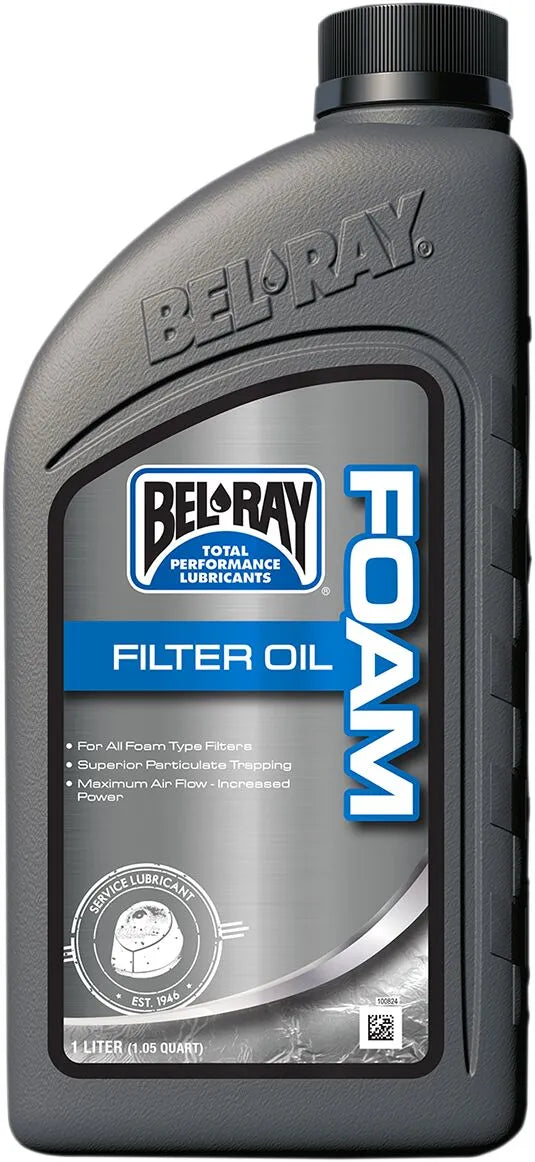 Bel-ray Foam Filter Oil For Optimal Engine Protection 1 Liter