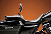 Le Pera Maverick Seat - Black Vinyl - For Harley Davidson
