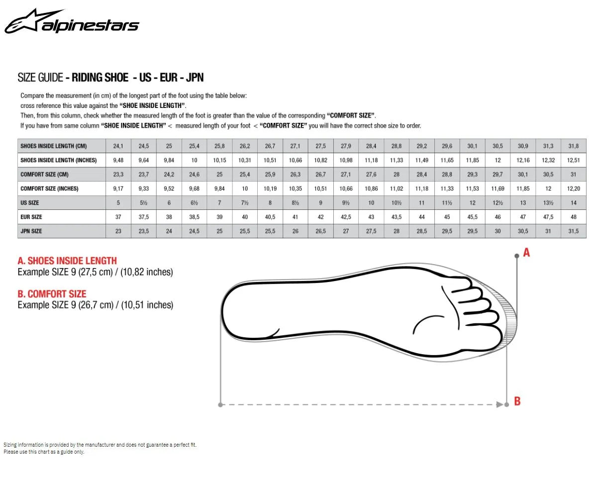 Alpinestars J-6 Waterproof Riding Shoes