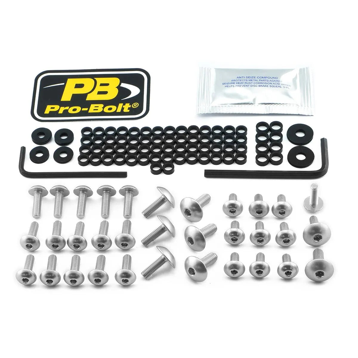 Pro Bolt Aluminium Fairing Bolt Kit For Ducati