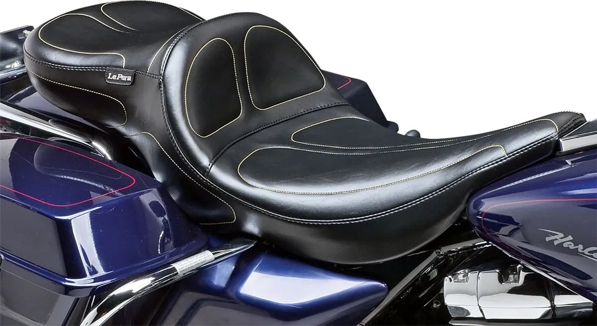 Le Pera Maverick Daddy Long Legs Seat - For Harley Davidson