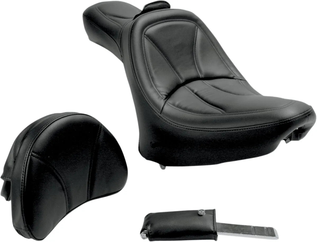 Saddlemen King 2-up Seat - For Harley Davidson