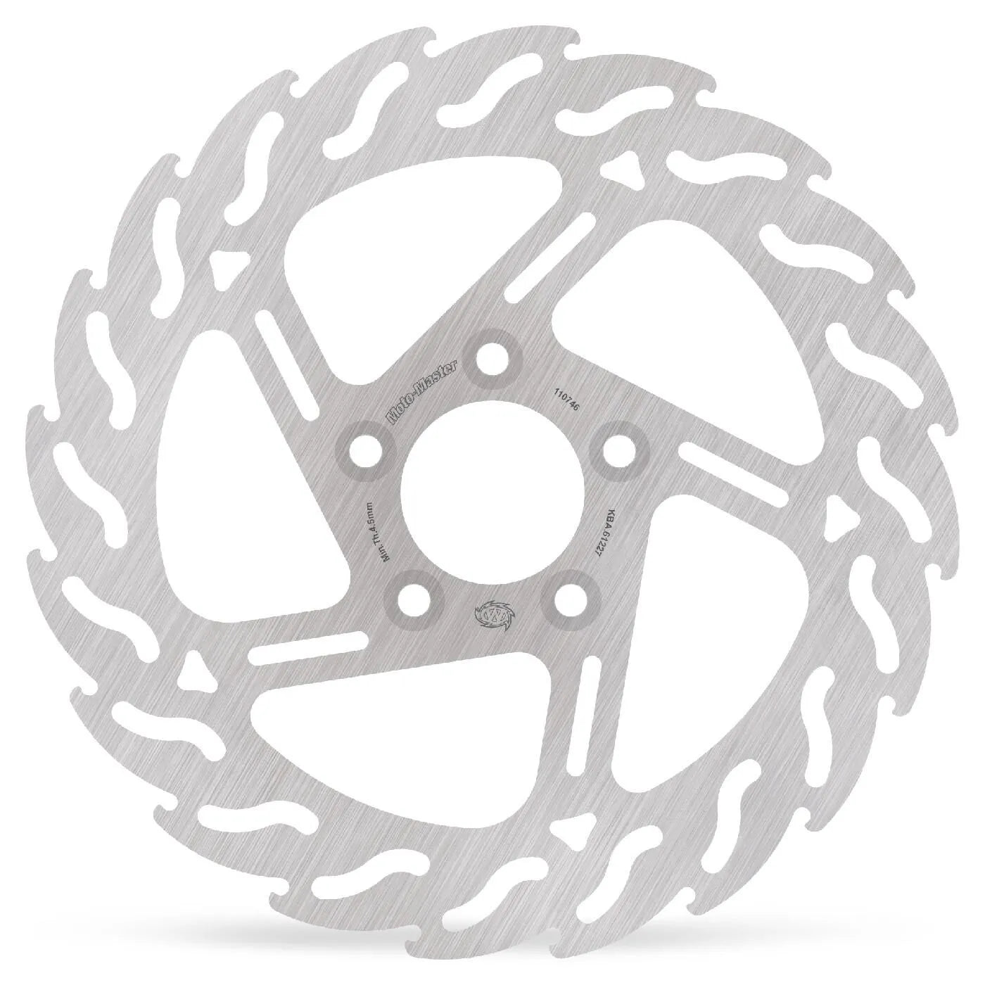 Moto-master Flame Series Fixed Brake Rotor - Rear