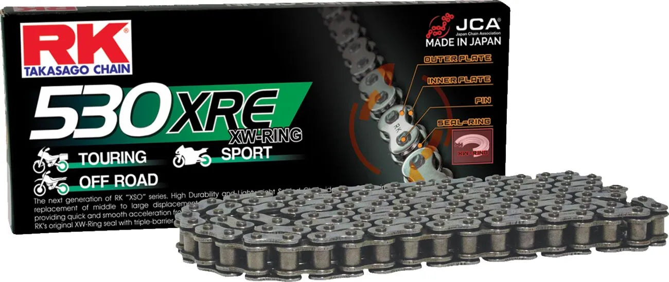 Rk 530 Xre Chain | High-performance Motorcycle Chain