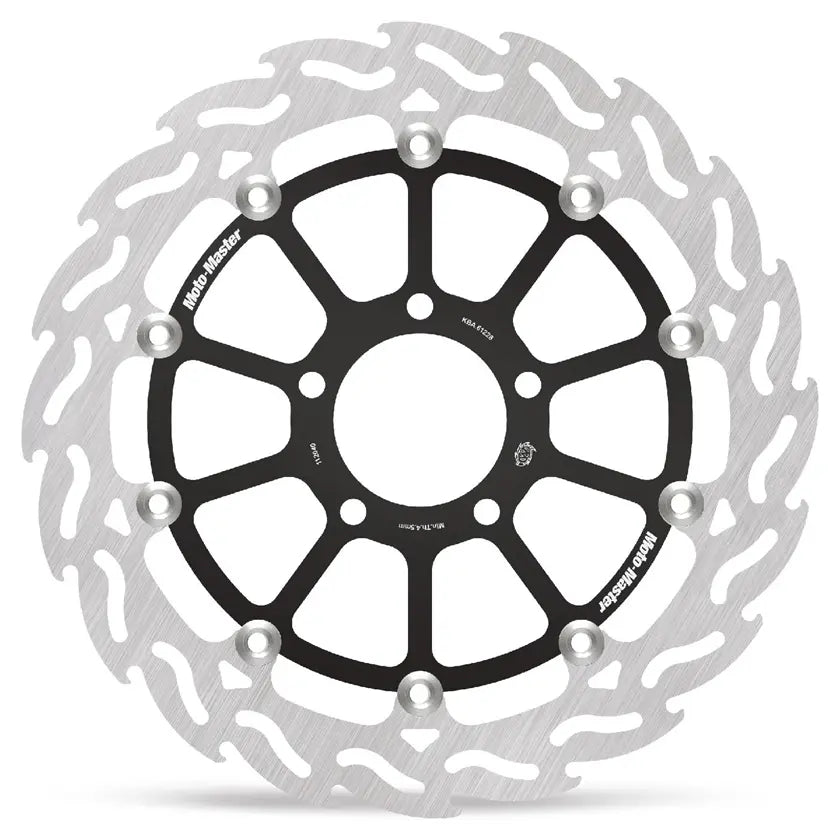 Moto-master Flame Series Floating Brake Rotor - 320mm - Front