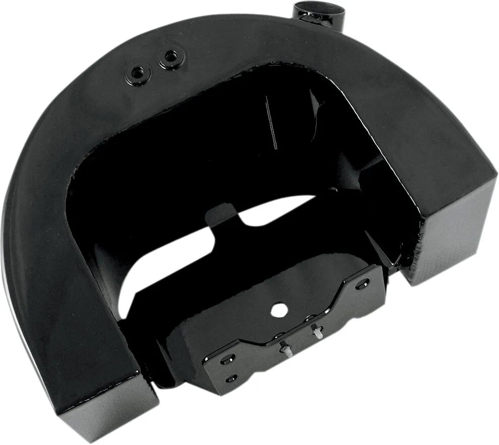Drag Specialties Black Side Fill Oil Tank