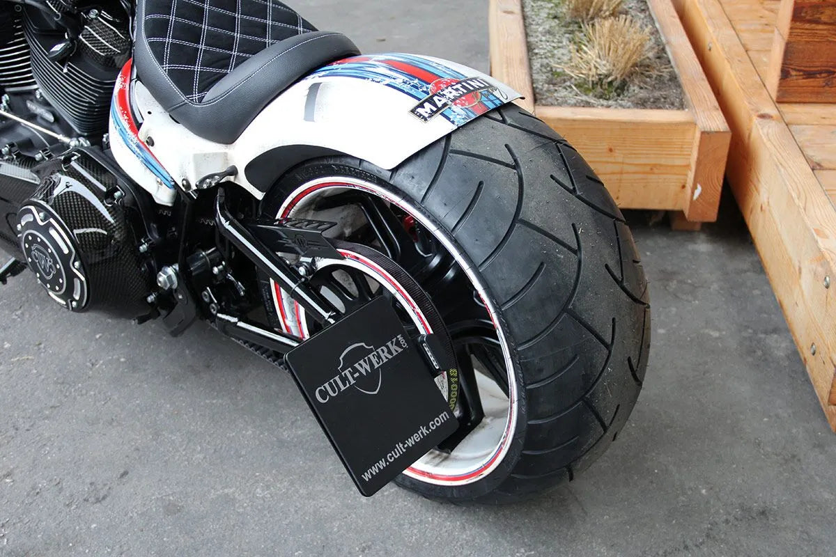 Cult Werk License Plate Holder With Led Lighting