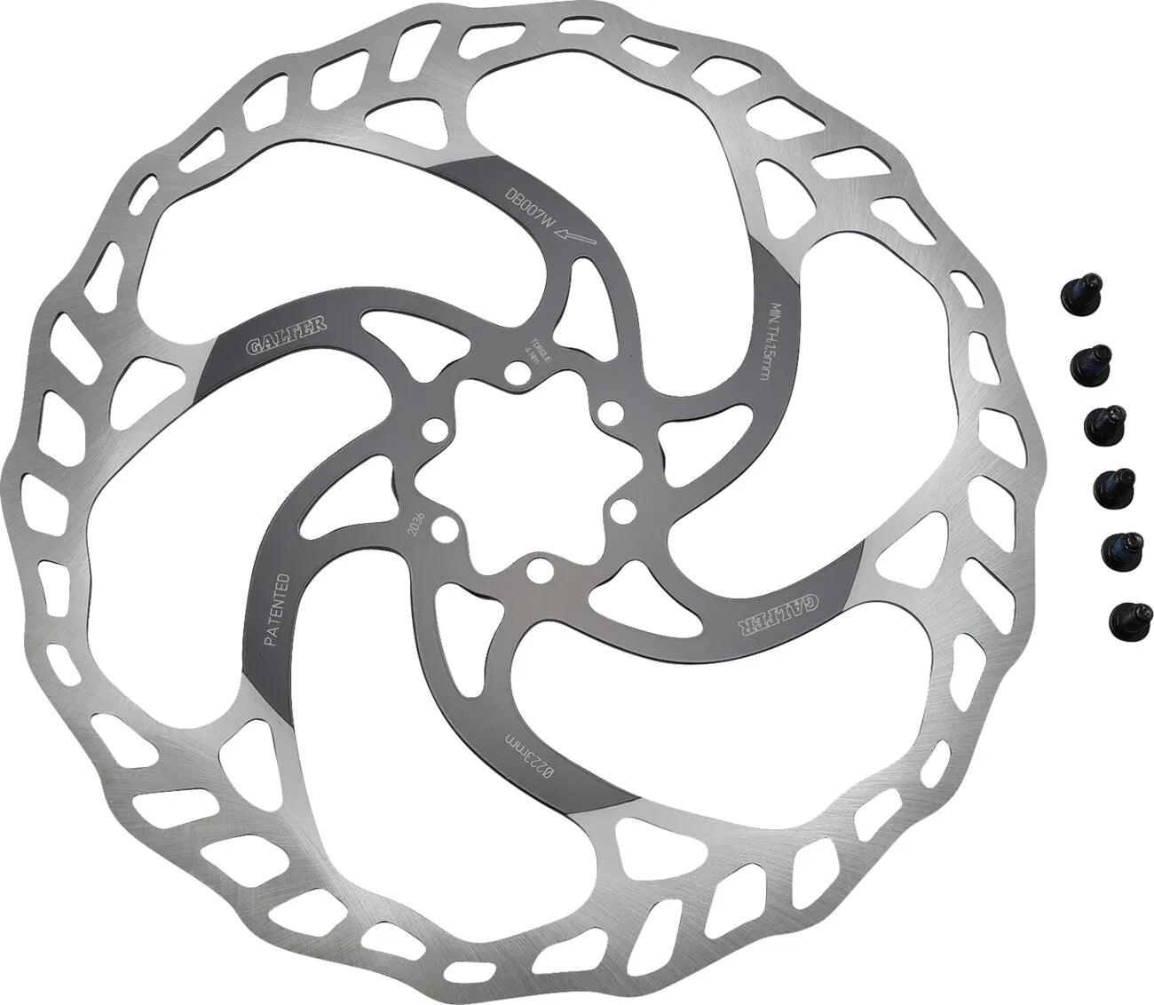 Galfer Fixed Oversize 223mm 6-Bolt Performance Brake Rotor