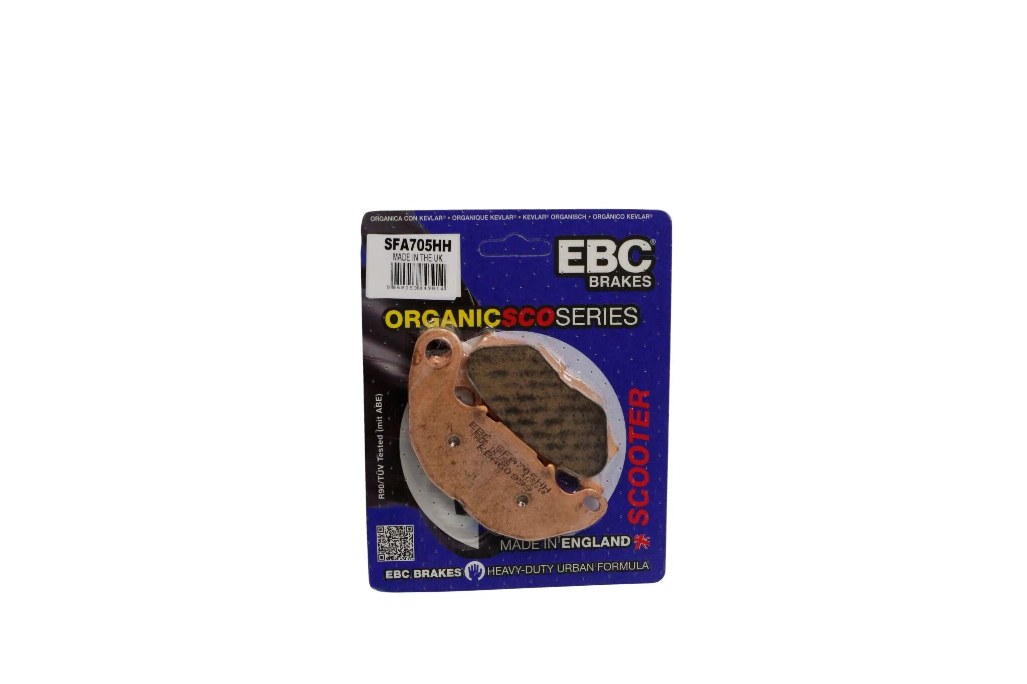 Ebc Sfa-hh Sintered Brake Pads For Scooters - Front