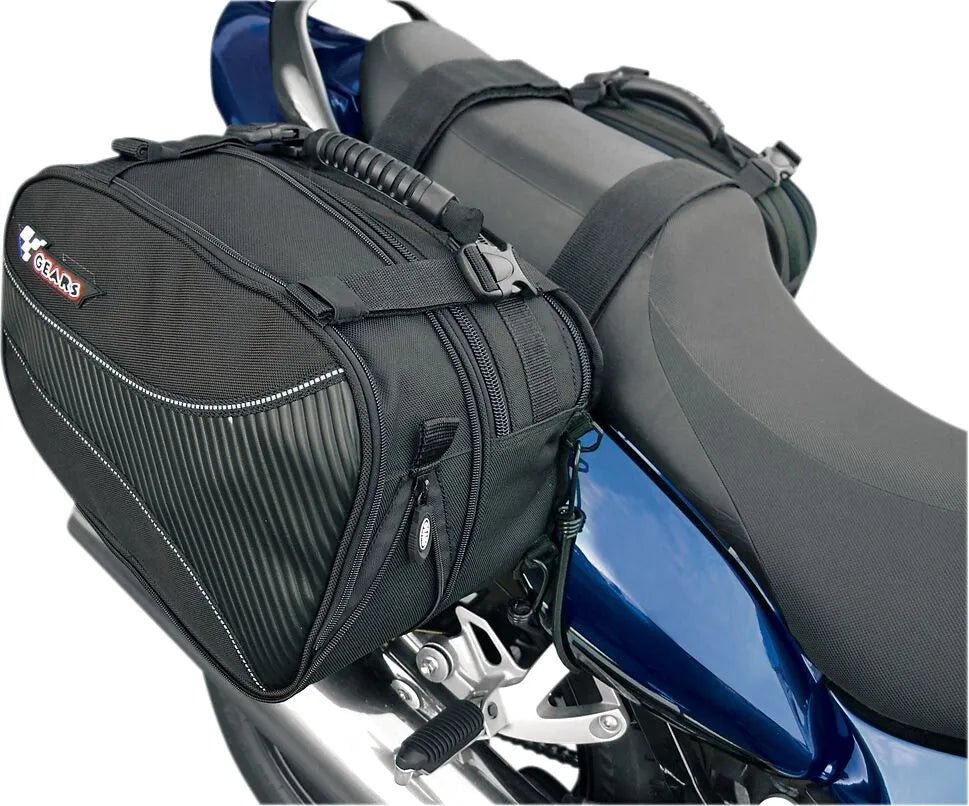Gears Canada Mini Saddlebags - Black Polyester