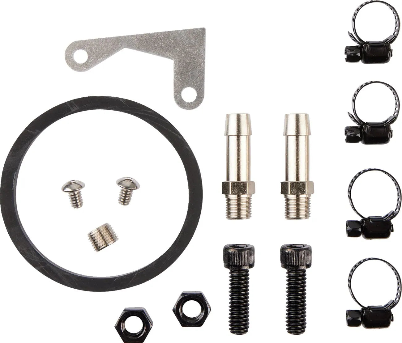 Jagg Oil Coolers Vertical Frame-mount Oil Cooler Kit
