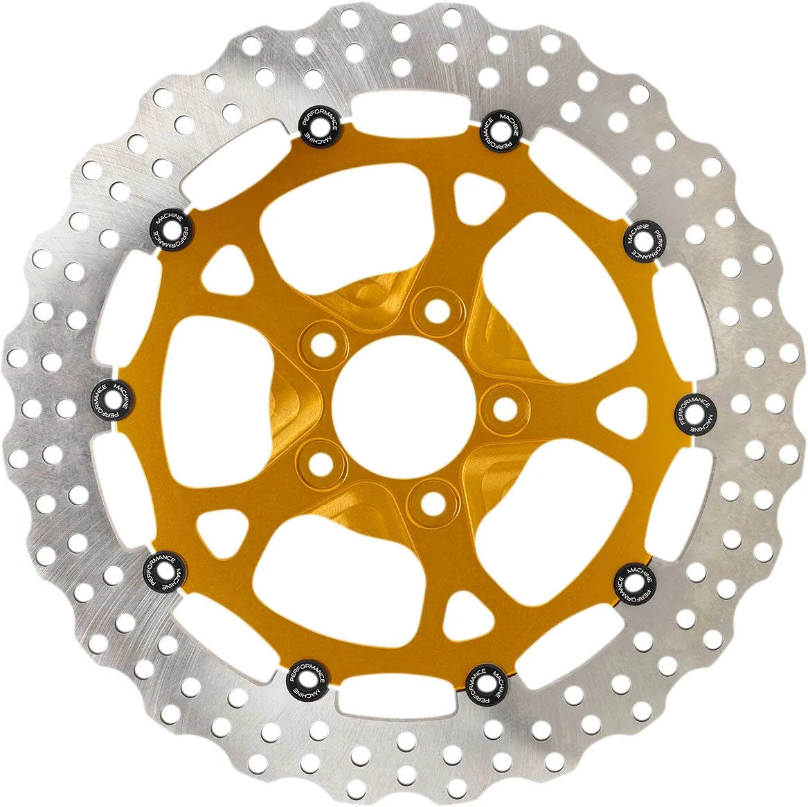 Performance Machine 2-piece Brake Rotor For Pm Wheels - Front