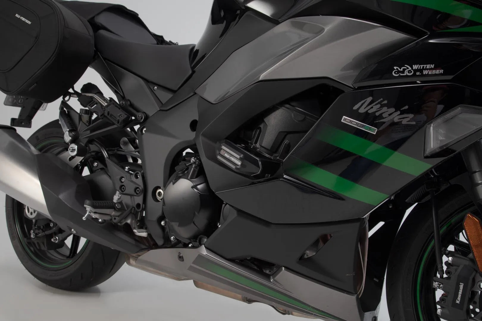 Sw-motech Frame Sliders For Motorcycle Frame Protection