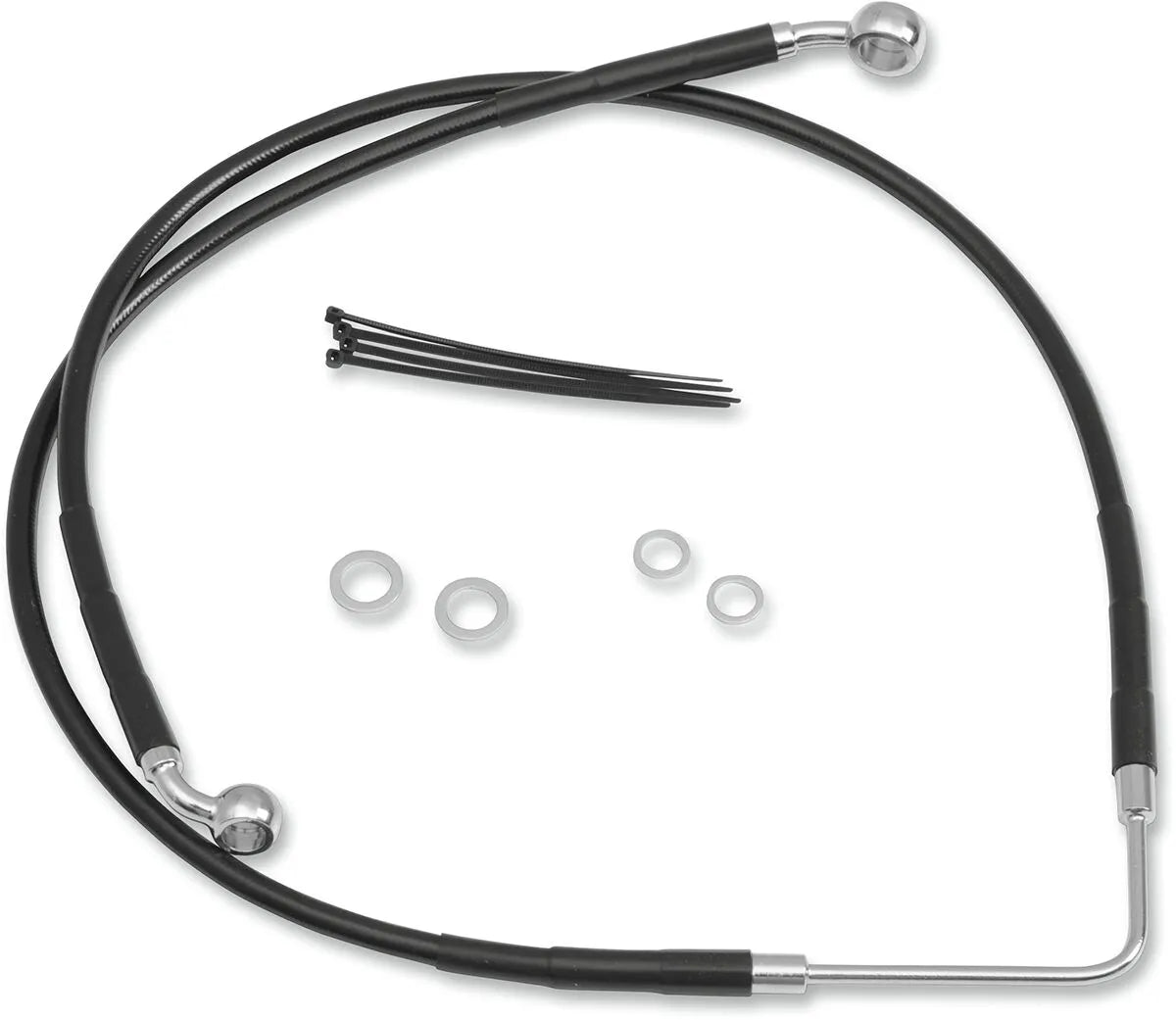 Drag Specialties Stainless Steel Brake Line Kit
