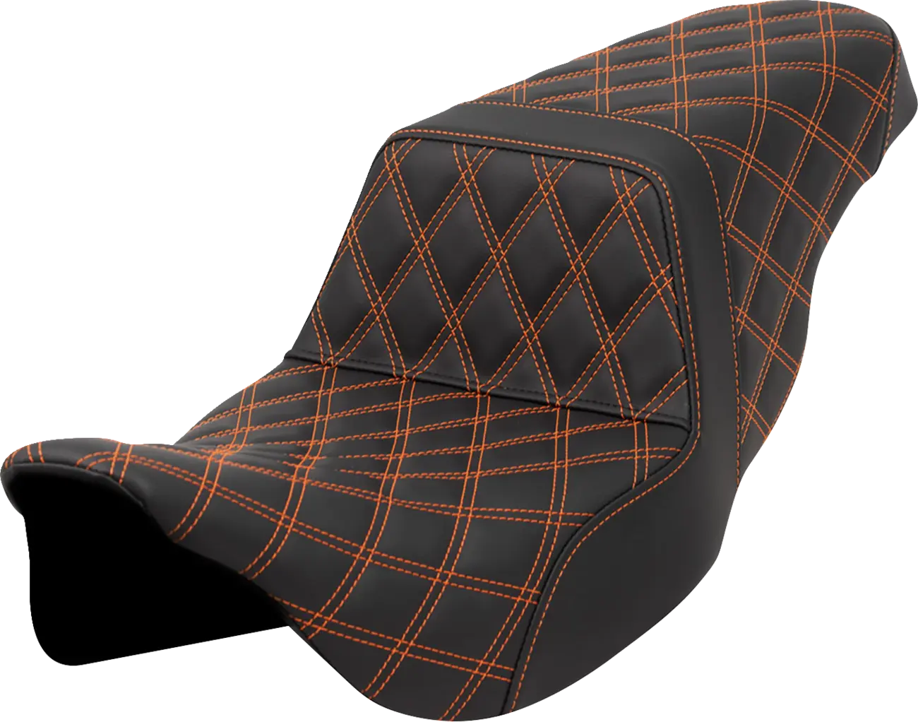 Saddlemen Lattice Stitch Step-up Seat - For Harley Davidson