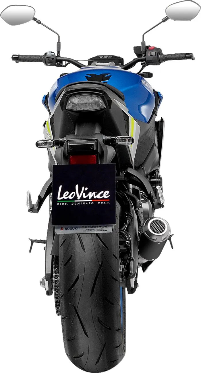 Leovince Lv-10 Black Edition Slip-on Muffler - ECE Street Legal Approved