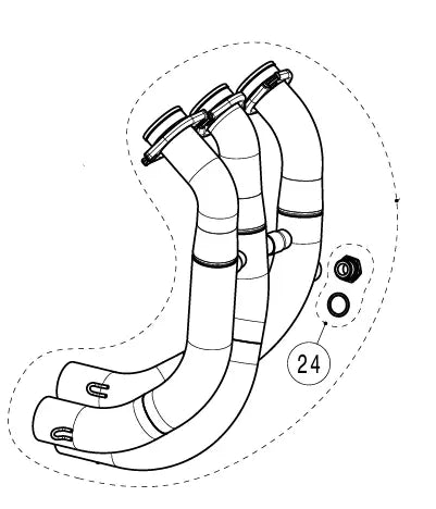 Akrapovic Performance Headpipes for Motorcycle Exhaust