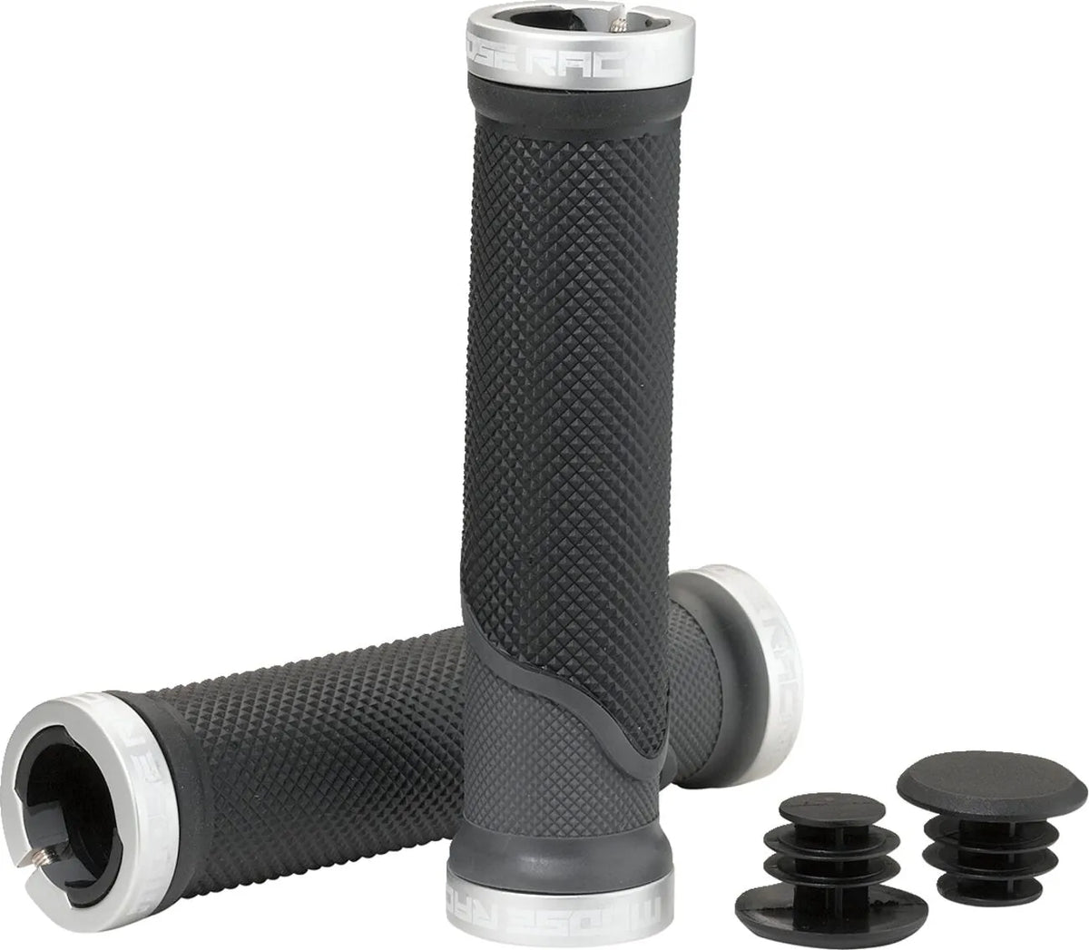 Moose Offroad Lock-On Grips Black/Gray for Bosch Brose Fazua 2022