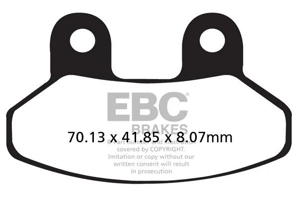 Ebc Sfac Carbon Scooter Brake Pads