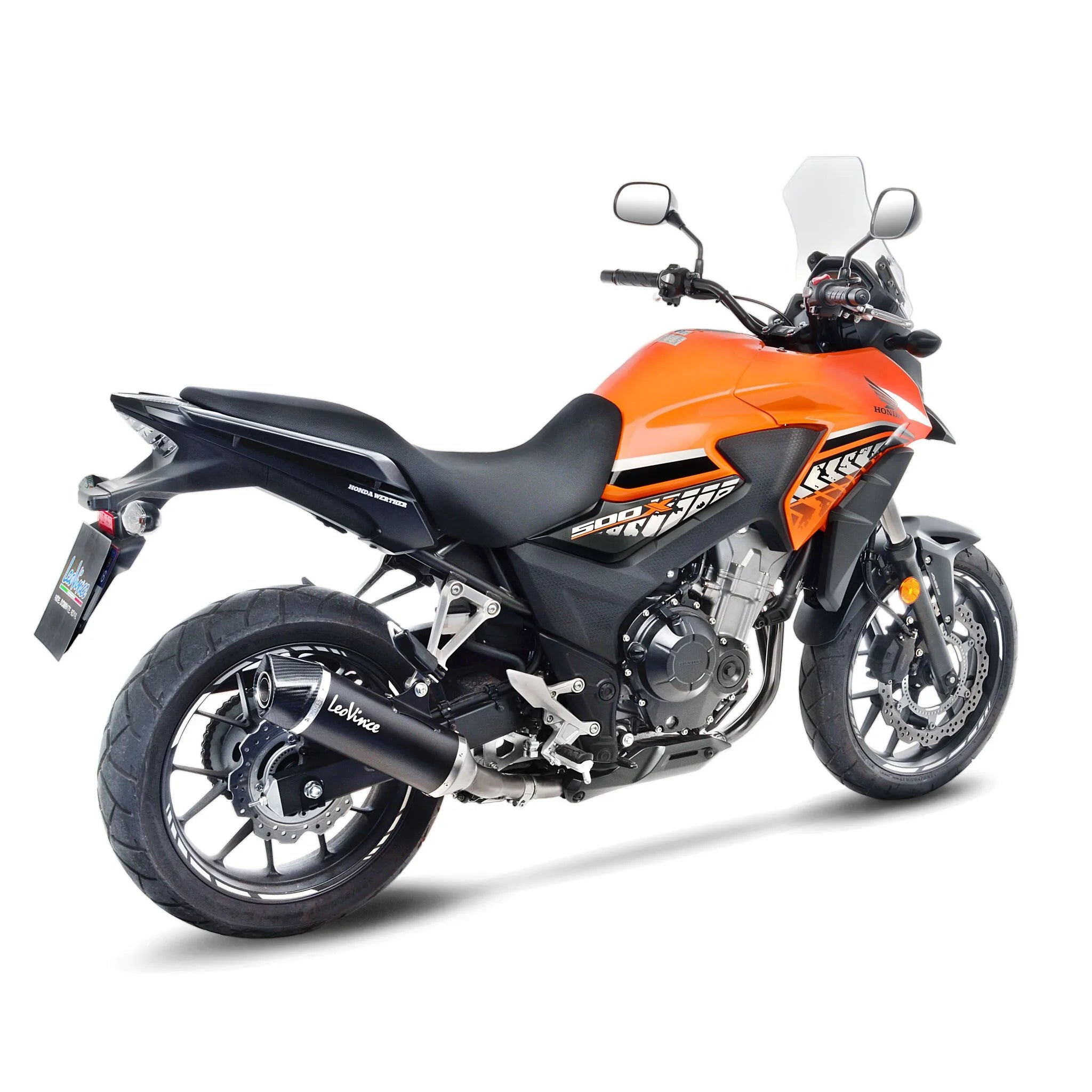 Leovince Nero Slip-on Muffler With Carbon End Cap - ECE Street Legal Approved