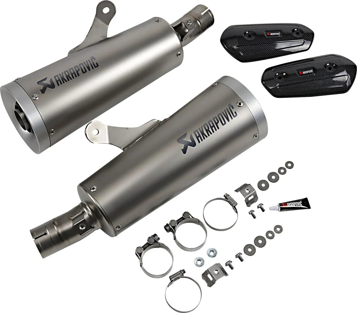 Akrapovic Titanium Slip-on Line Mufflers