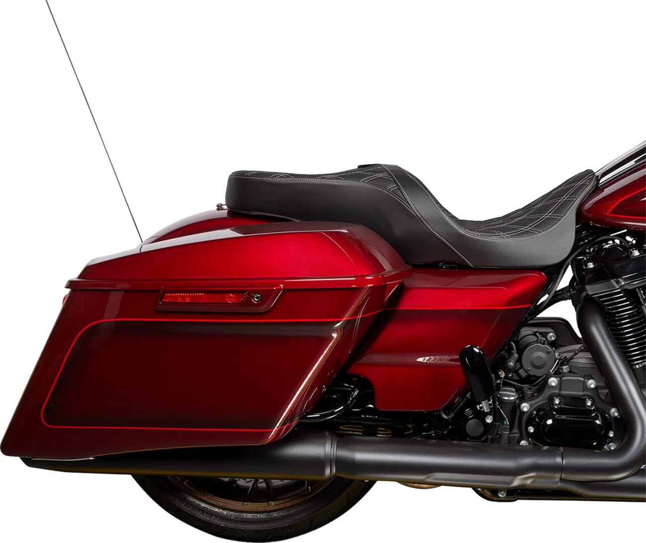 Drag Specialties Freedom Touring Seat - For Harley Davidson