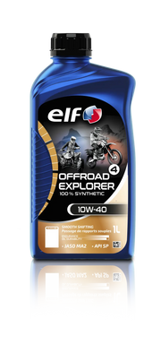 ELF Off-Road 4 Explorer 10W-40 Synthetic Engine Oil 1 Liter