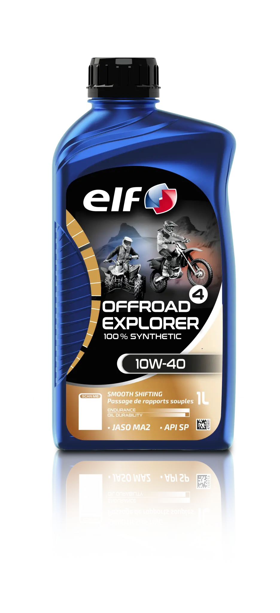 ELF Off-Road 4 Explorer 10W-40 Synthetic Engine Oil 1 Liter