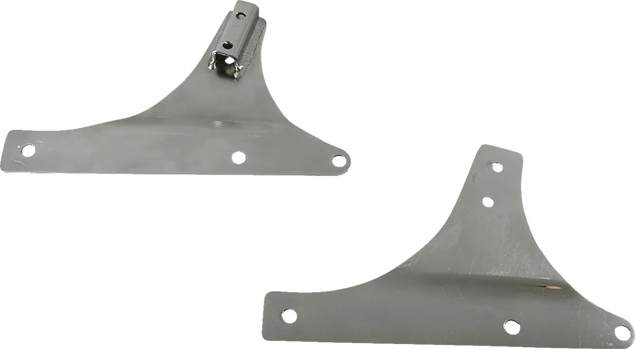 Drag Specialties Sissy Bar Side Plates - Chrome