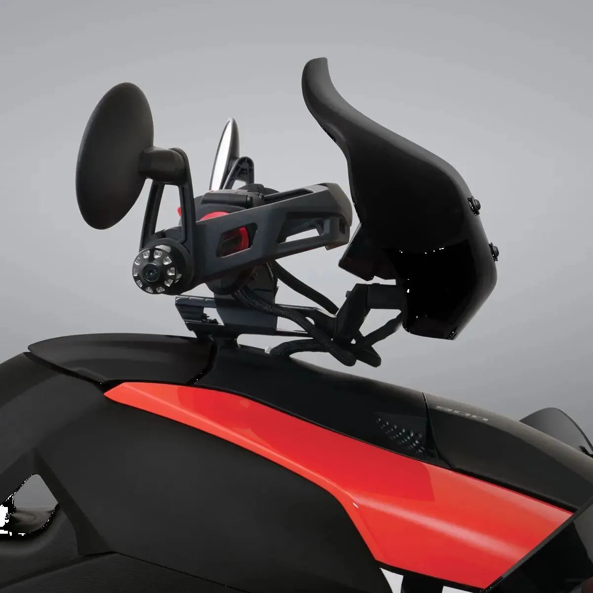 Show Chrome Covert Windshield - Ryker Wind Protection