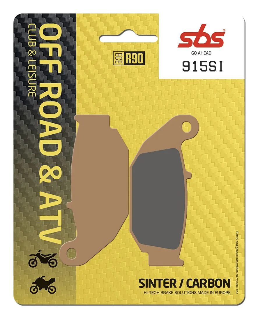 Sbs Si Offroad Sintered Brake Pads - Rear