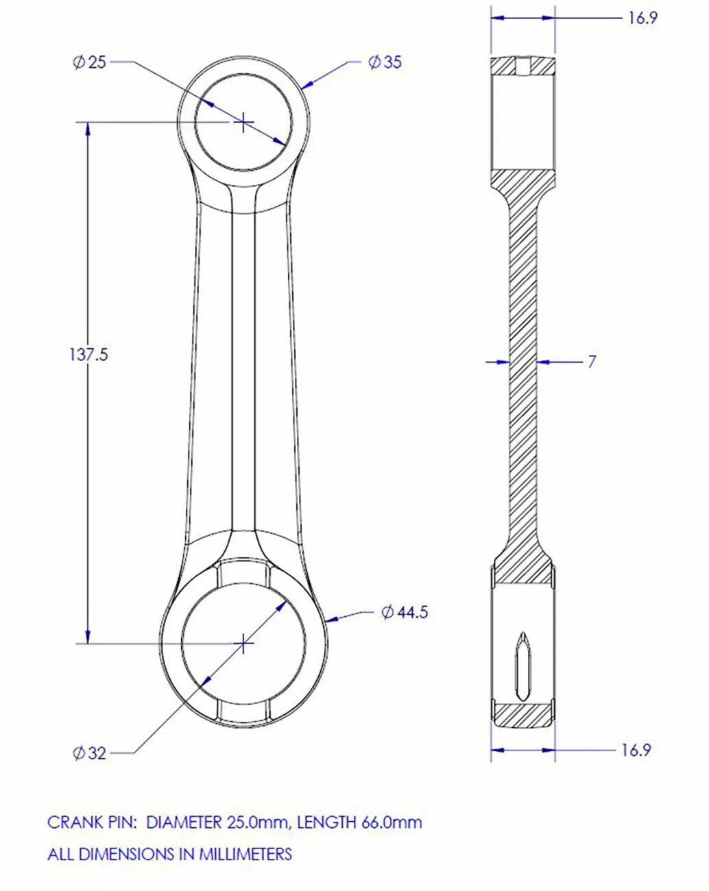 Vintco Connecting Rod Kit